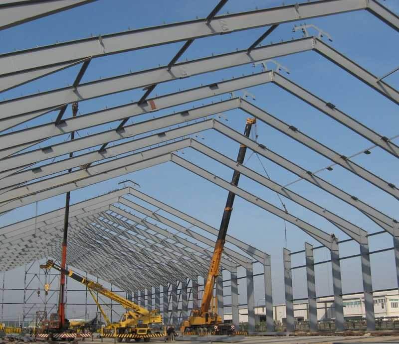 Ứng dụng thép hình trong xây dựng nhà xưởng hiện đại.