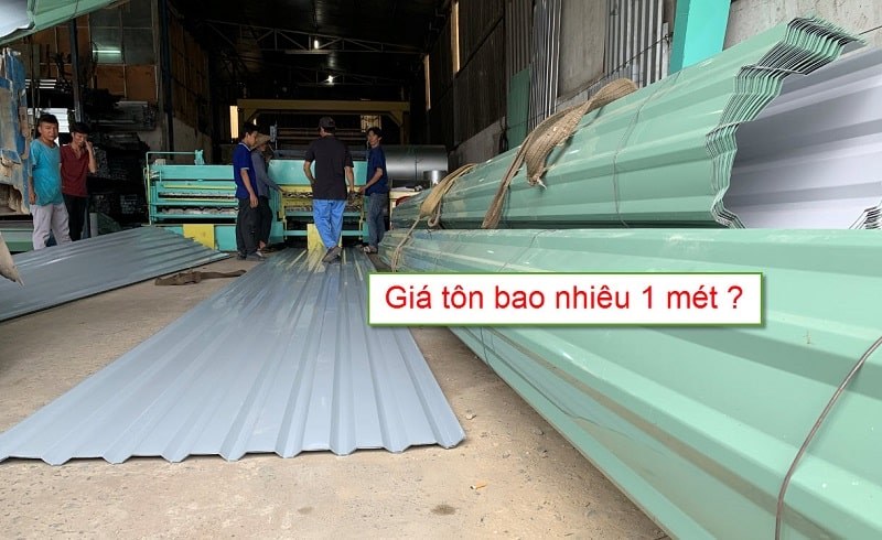 Giá Tôn Thường Bao Nhiêu 1m2? Bí Kíp Chọn Tôn Lợp Mái Tiết Kiệm, Chất Lượng