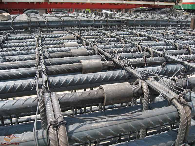 Phương pháp nối thép bằng ống nối coupler