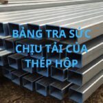 Bảng Tra Sức Chịu Tải Thép Hộp Chính Xác & Đầy Đủ