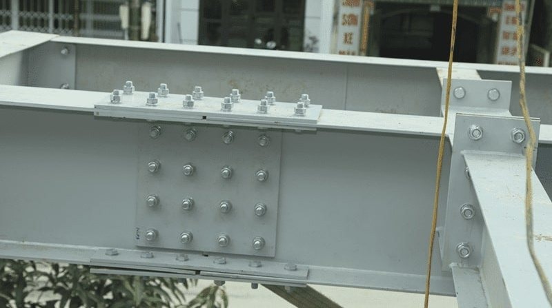 Cách Nối Dầm Thép Có Tựa Bu Lông