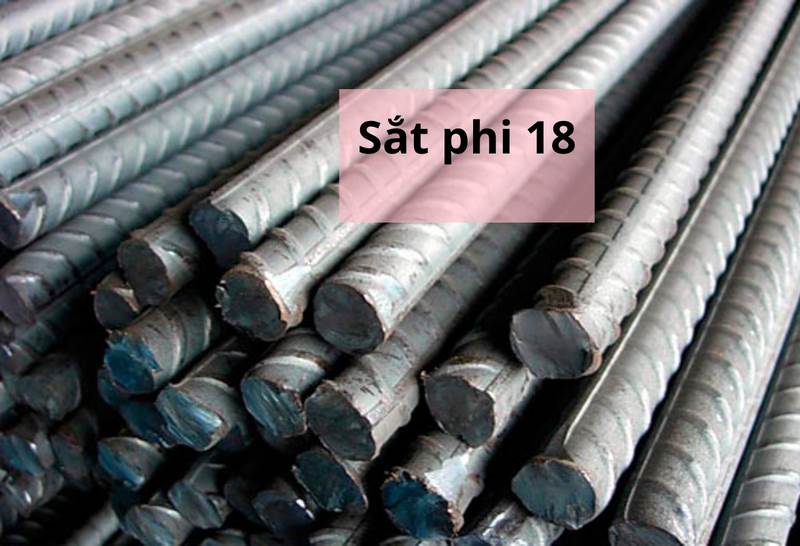 1 cây sắt phi 18 dài bao nhiêu mét, nặng bao nhiêu kg?