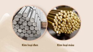 Phân biệt kim loại màu và kim loại đen