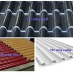 Tôn sóng là vật liệu lợp mái được làm từ tôn thép cán mỏng