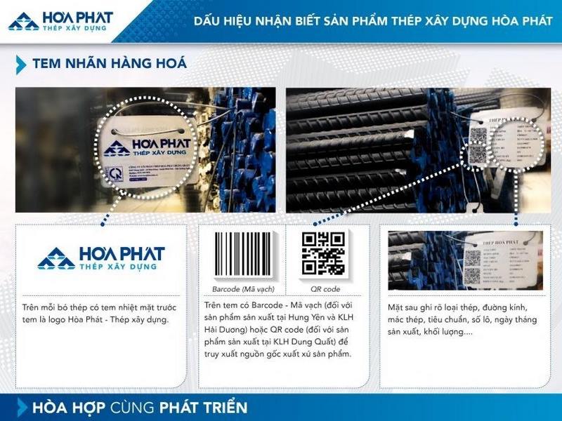 Nhận biết thép Hòa Phát thông qua mác thép